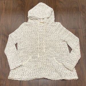 Altar'd State Sherpa Popcorn Knit Textured Off White Sweater